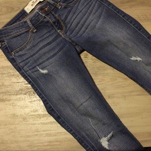 Hollister Distressed Skinny Jeans